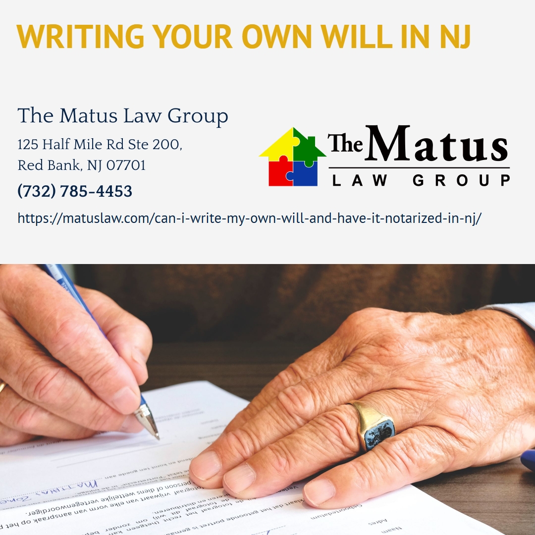 NJ Wills Lawyer Christine Matus Explains How to Write and Notarize a Will in New Jersey