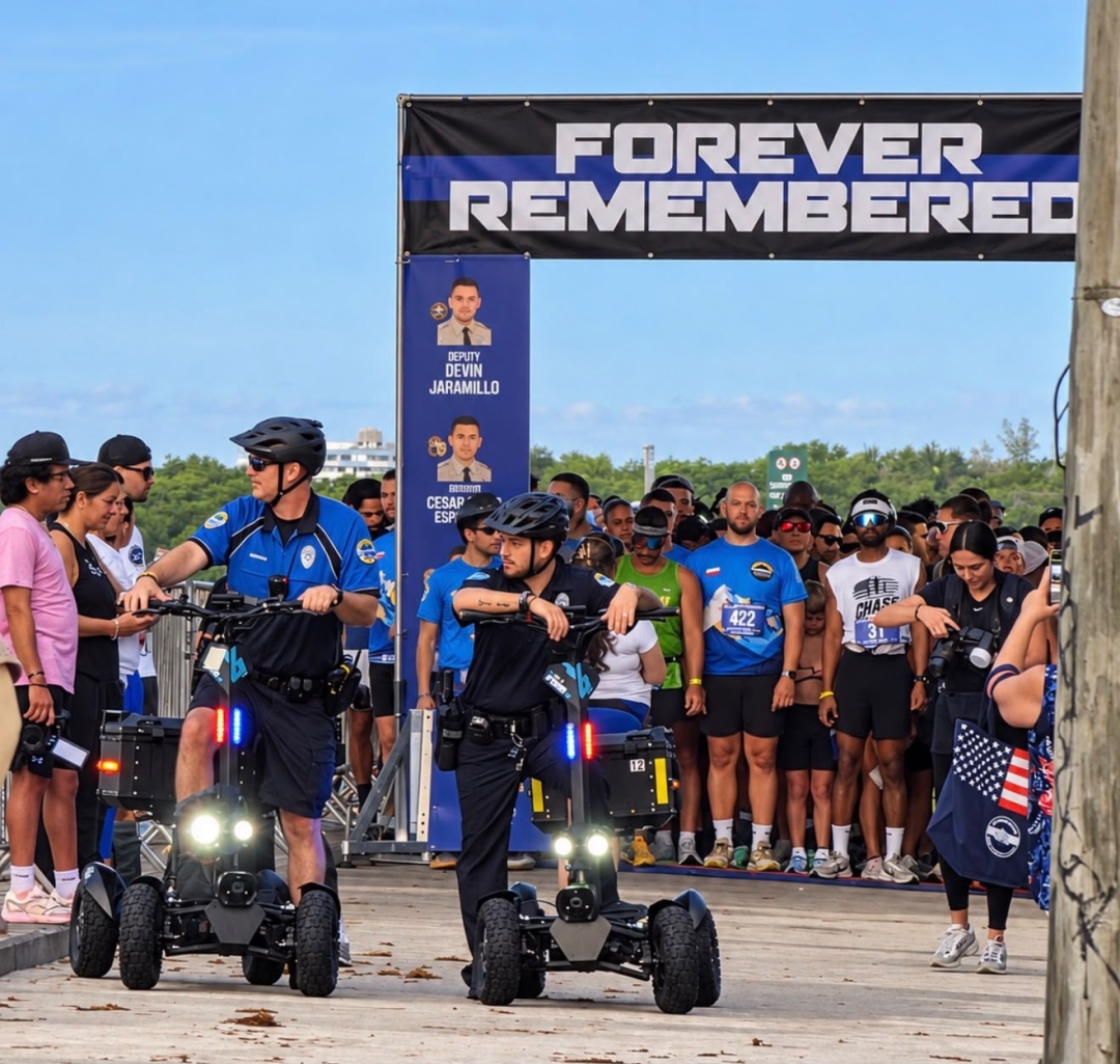 MIA Dynamics USA Sponsors Bleeding Blue Chase a Cop 5K