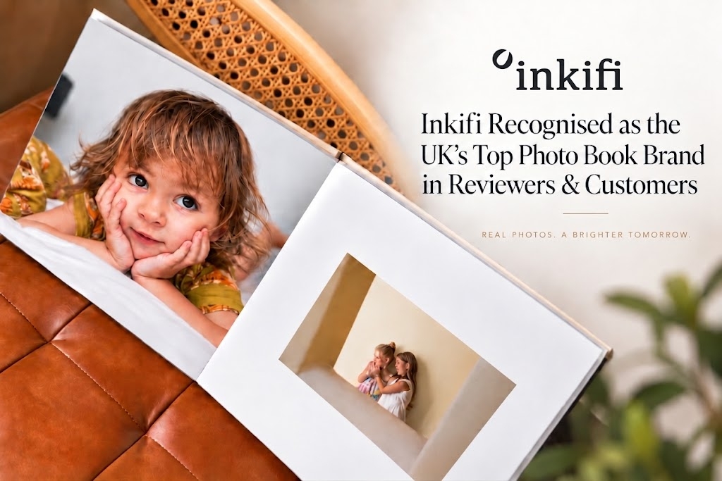 Inkifi Recognised as the UK’s Top Photo Book Brand in Reviewers & Customers