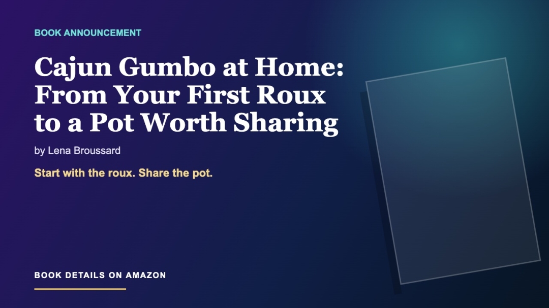 Cajun Gumbo Cookbook Helps Home Cooks Master the Roux