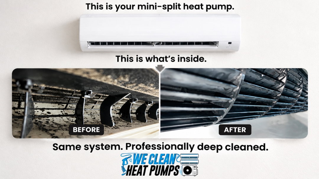 Charleston-Based We Clean Heat Pumps Raises Awareness About the Importance of Professional Mini-Split Deep Cleaning