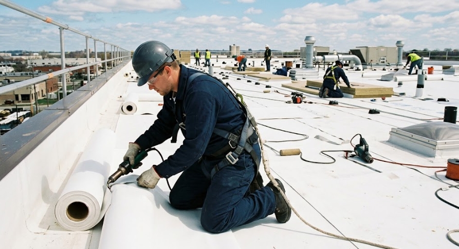 Daigle Roofing and Construction Helps Jennings Businesses Evaluate Commercial Roofing Contractors Daigle Roofing and Construction Helps Jennings Businesses Evaluate Commercial Roofing Contractors