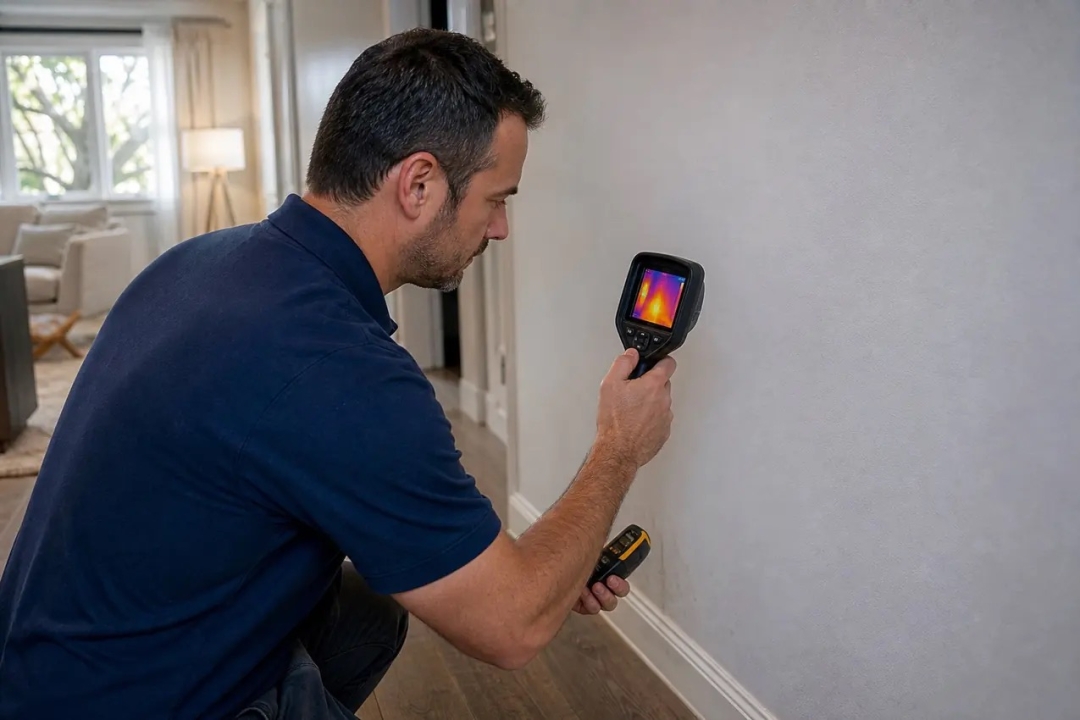 Leak Detection in San Diego Explains How Inspectors Separate Active Leaks From Residual Moisture Leak Detection in San Diego Explains How Inspectors Separate Active Leaks From Residual Moisture
