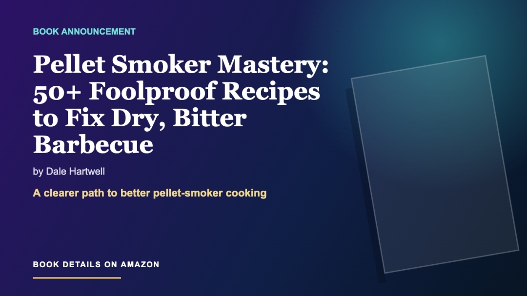 Pellet Smoker Recipes Meet Practical Fire Management in Dale Hartwell’s New Cookbook