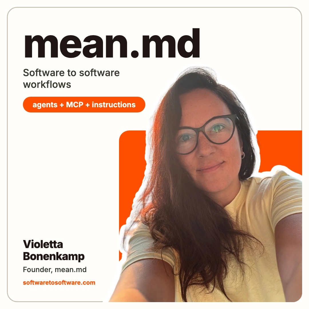 Software to software workflows: mean.md offers starter kit as MCP passes 10,000 servers
