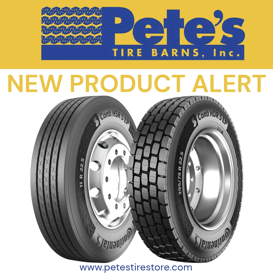 Pete’s Tire Barns Announces New Continental Regional Medium Truck Tires