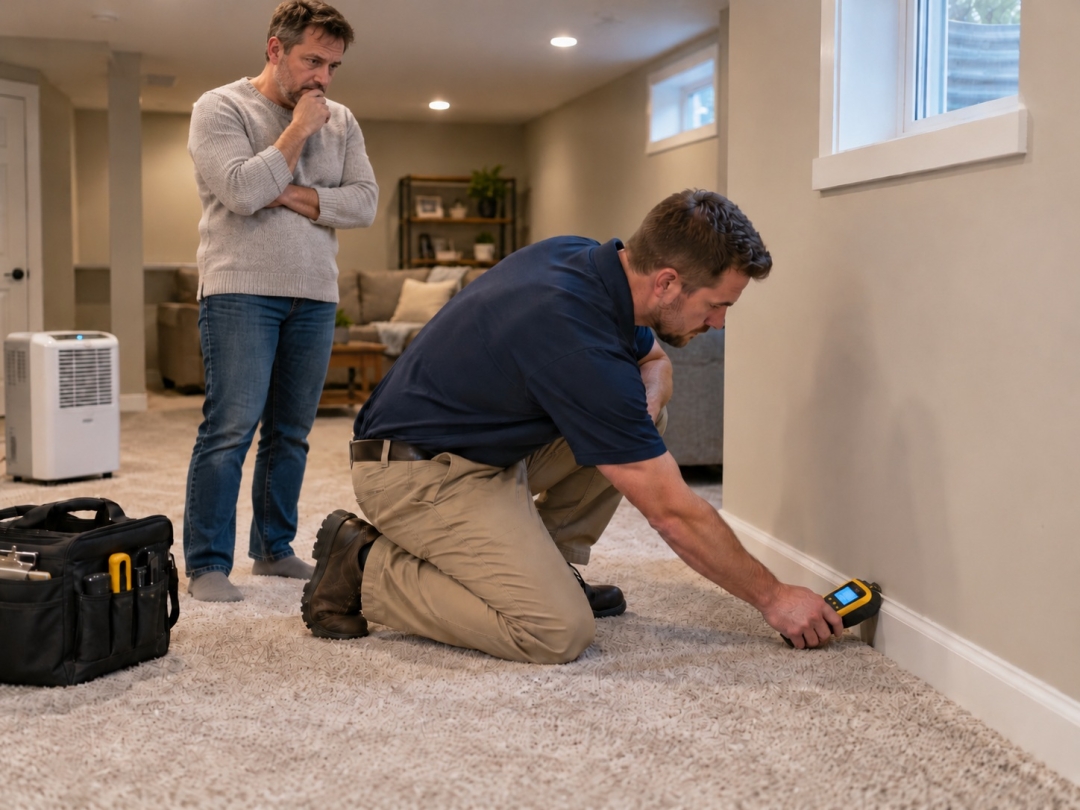Hippo Carpet Cleaning of Severn Recounts a Customer Call Where a Persistent Carpet Odor Led to a Moisture Investigation