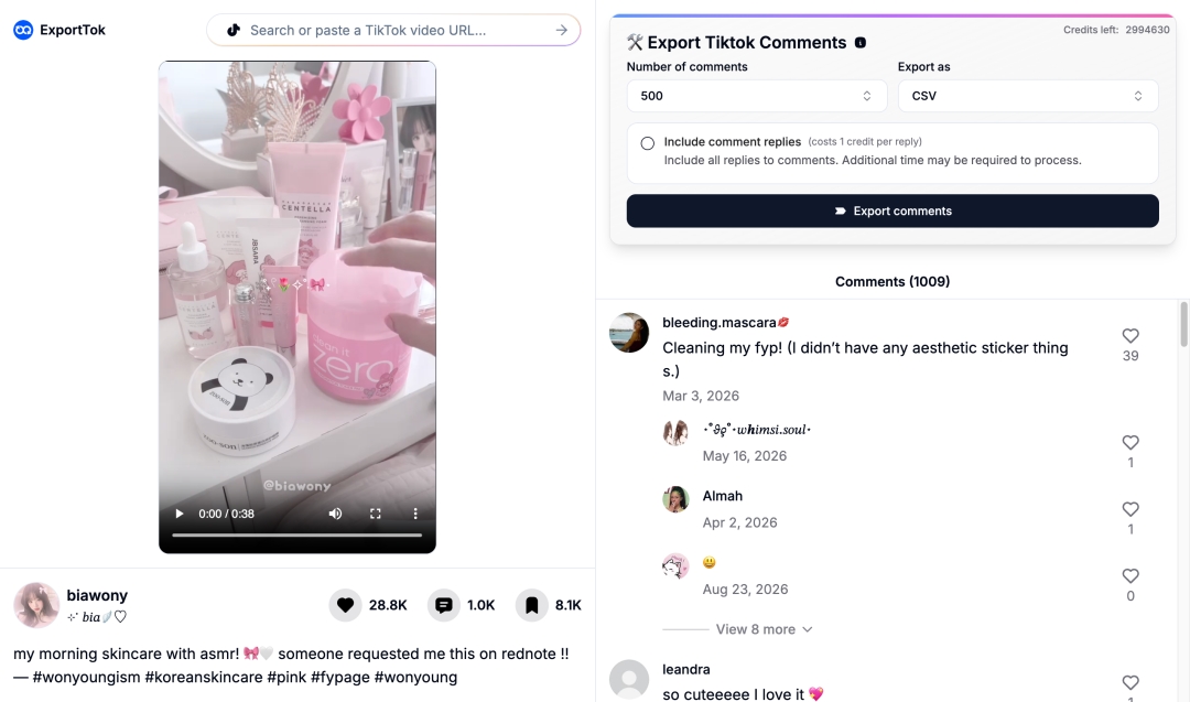 ExportTok Launches TikTok Comment Exporter to Turn Audience Conversations Into Actionable Insights