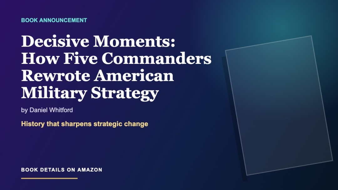 Military strategy decision making books for leaders facing change