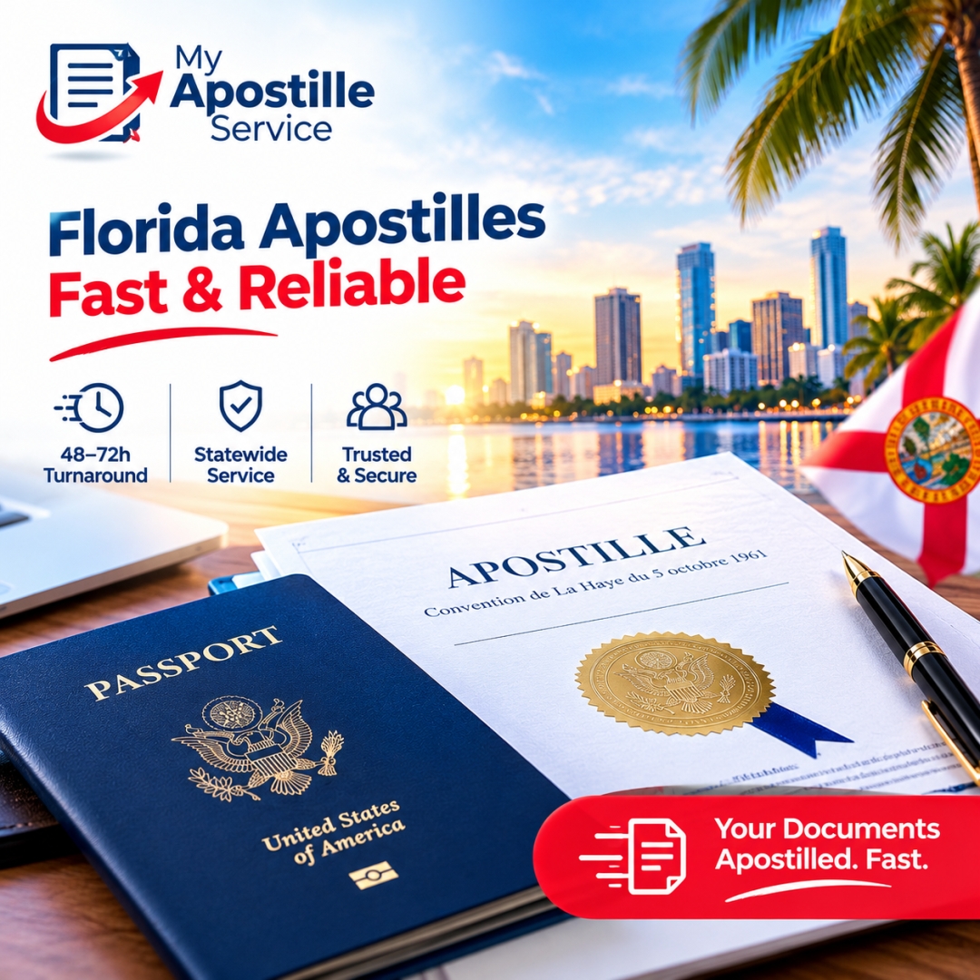 Florida's Fastest Apostille Solution: Certified Document Authentication in 48 to 72 Hours Florida's Fastest Apostille Solution: Certified Document Authentication in 48 to 72 Hours