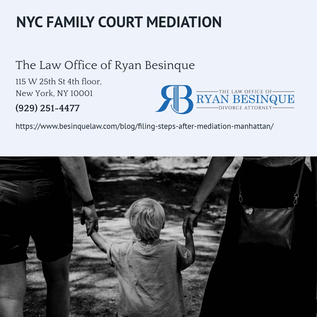New York City Family Law Attorney Ryan Besinque Outlines How Court-Referred Mediation Works in Family Court
