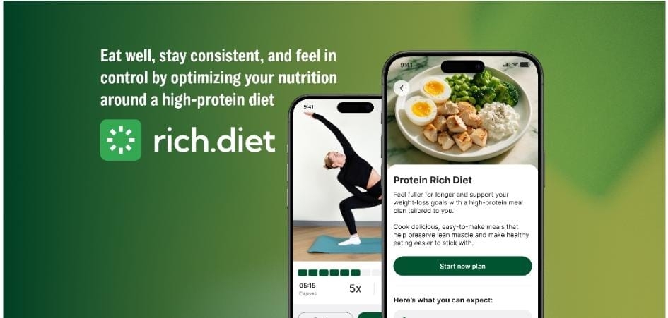 Rich Diet Launches App to Close Protein Knowledge Gap Rich Diet Launches App to Close Protein Knowledge Gap