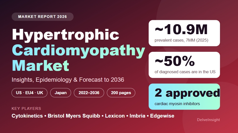 Hypertrophic Cardiomyopathy Market Set to Expand Through 2036 as Cardiac Myosin Inhibitor Class Reshapes the Treatment Landscape Hypertrophic Cardiomyopathy Market Set to Expand Through 2036 as Cardiac Myosin Inhibitor Class Reshapes the Treatment Landscape