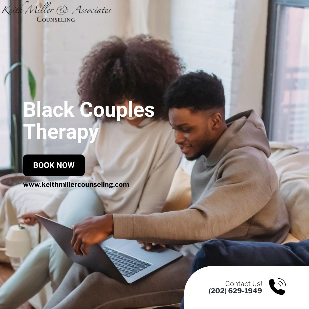 Keith Miller Counseling offers culturally informed counseling for Black couples in Bethesda