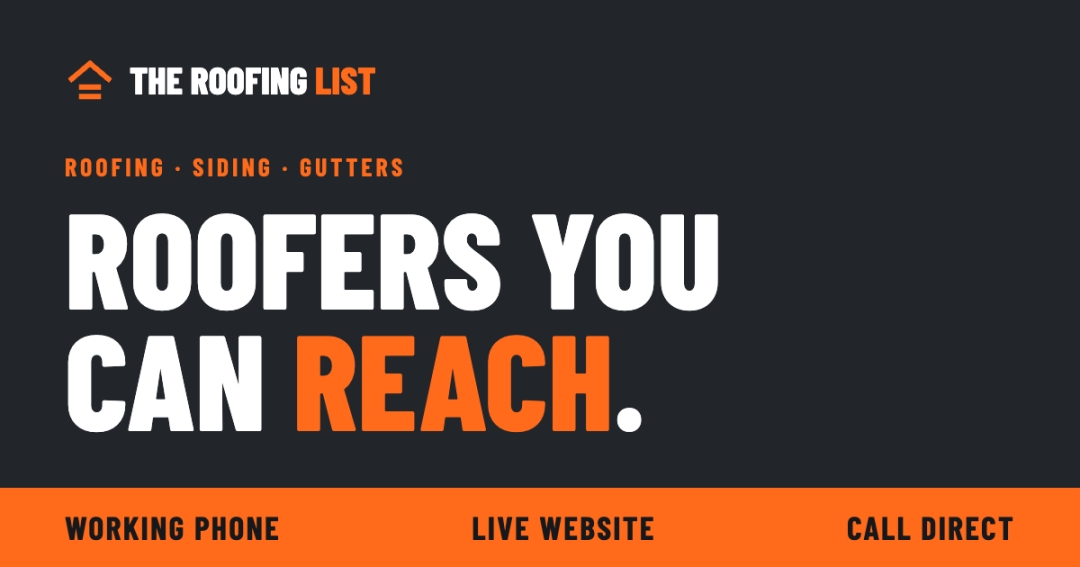 The Roofing List Launches Nationwide Directory of More Than 50,000 Roofing Contractors The Roofing List Launches Nationwide Directory of More Than 50,000 Roofing Contractors