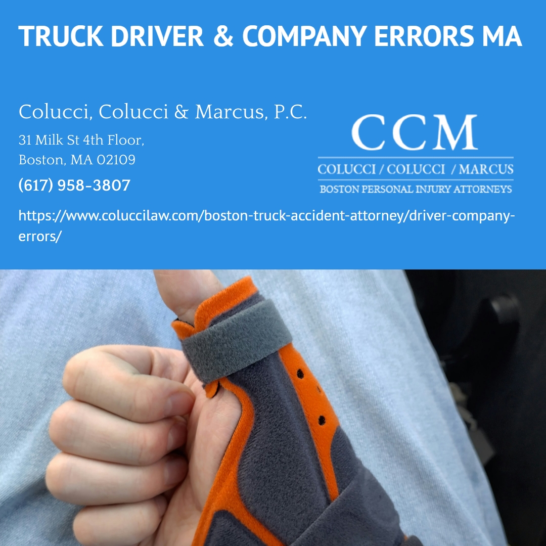 Boston Truck Accident Attorney Dino M. Colucci Explains Driver and Trucking Company Errors That Cause Crashes Boston Truck Accident Attorney Dino M. Colucci Explains Driver and Trucking Company Errors That Cause Crashes