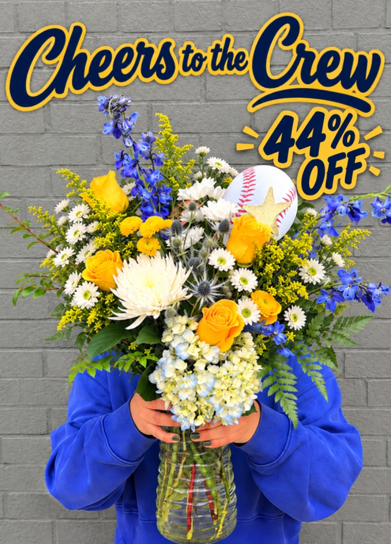 Milwaukee Flower Shop Marks 44-Year Baseball Milestone With Special Floral Tribute