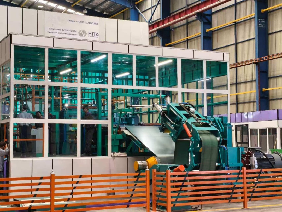 HiTo Engineering Successfully Delivers Turnkey One-Stop Solution for High-End PPGI/PPGL Production Line in Iran