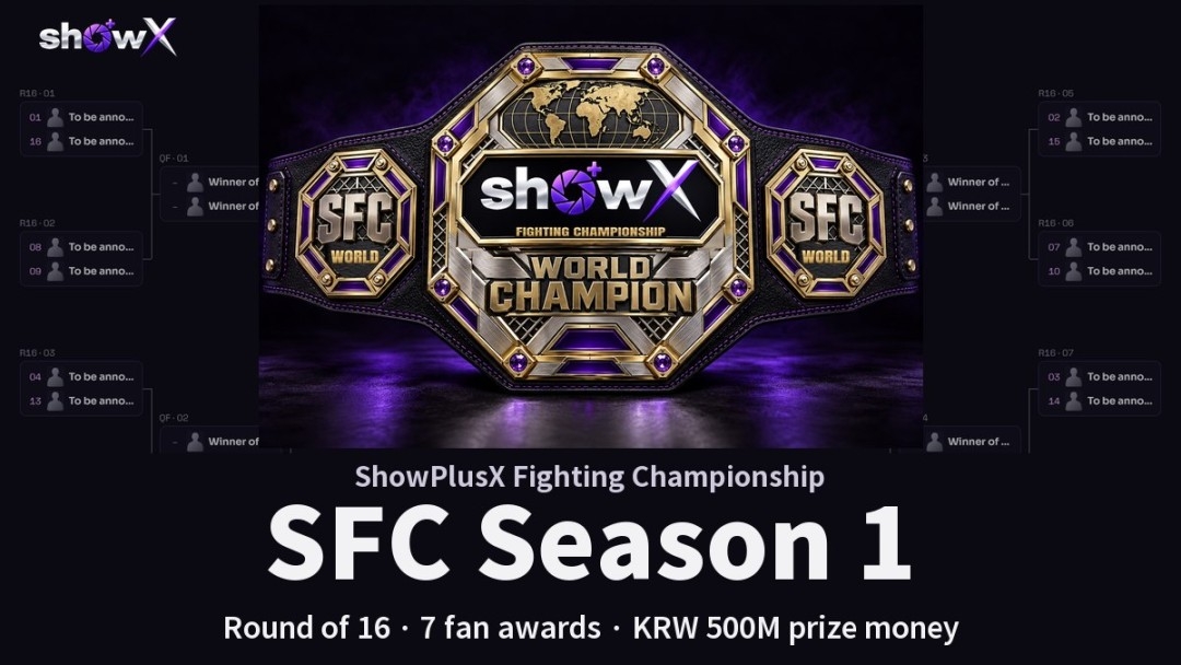 ShowPlusX launches SFC, an international fighting championship where fans hand out the awards