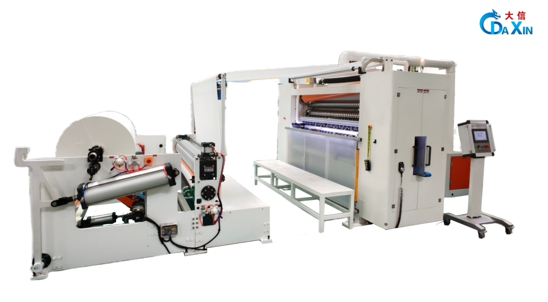 Hand towel folding machine