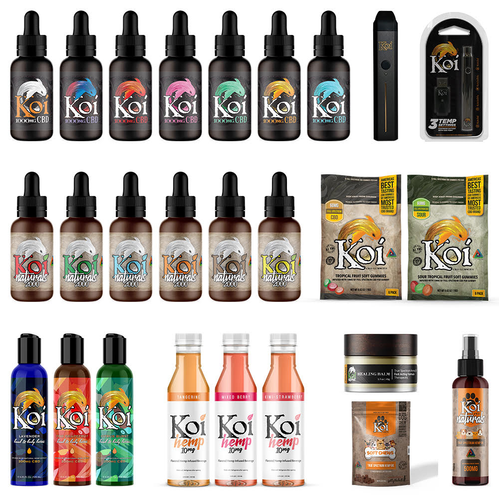 Koi CBD is now offered Nationwide Through Mr. Checkout\'s Direct Store Delivery Distributors.