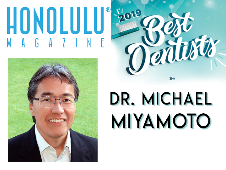 Dentist in Wailuku Maui Dr. Miyamoto Receives Best Dentist Award for the Seventh Time