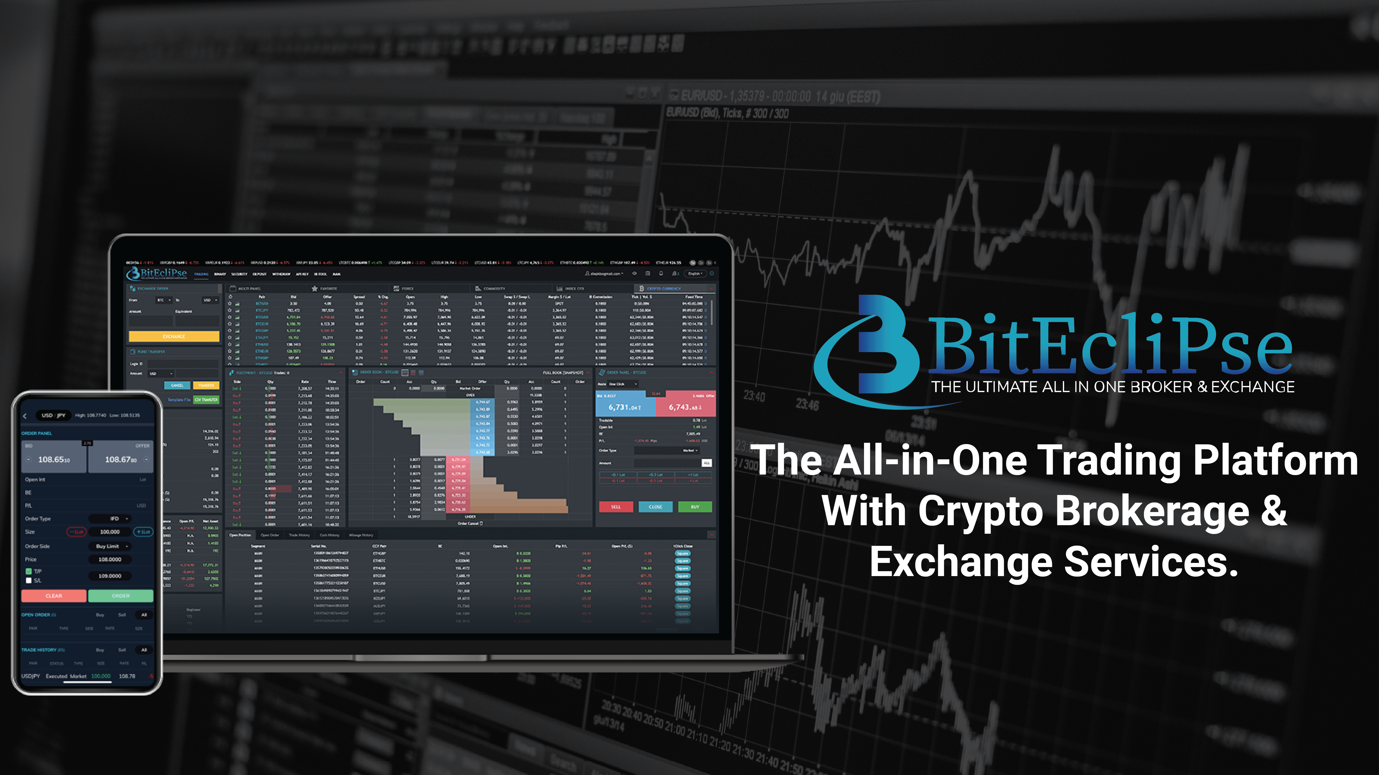 BitEclipse: The All-in-One Trading Platform With Crypto Brokerage and Exchange Services