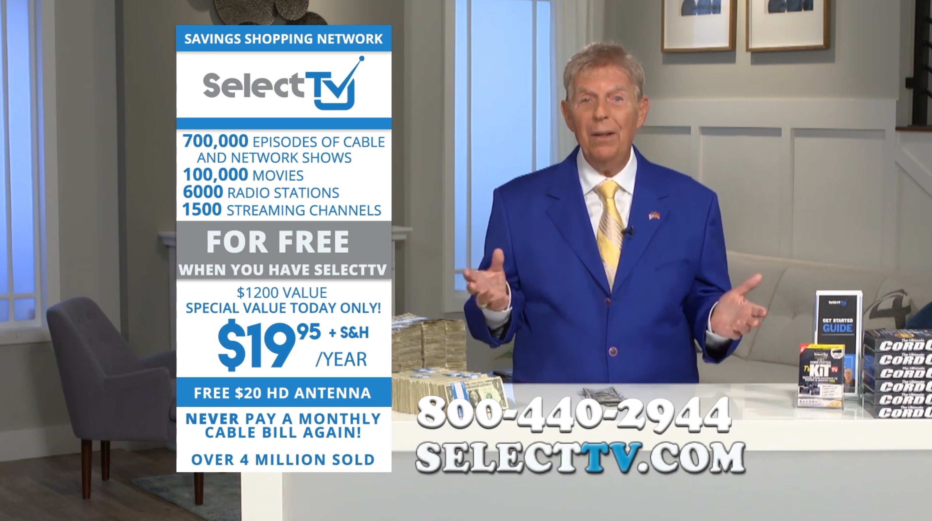 SelectTV’s Cord-Cutting Kit Launched via Nationwide Infomercial Blitz 