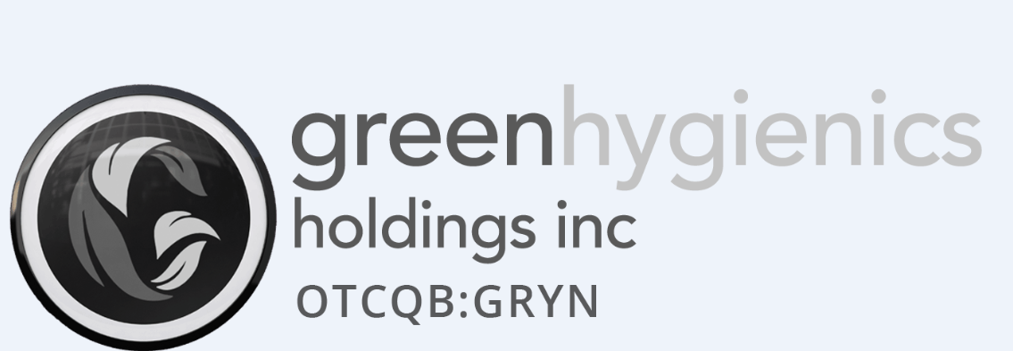 Management makes a company and this one has a seasoned group of industry professionals. GREEN HYGIENICS HOLDINGS INC. Stock Symbol: OTCQB: GRYN