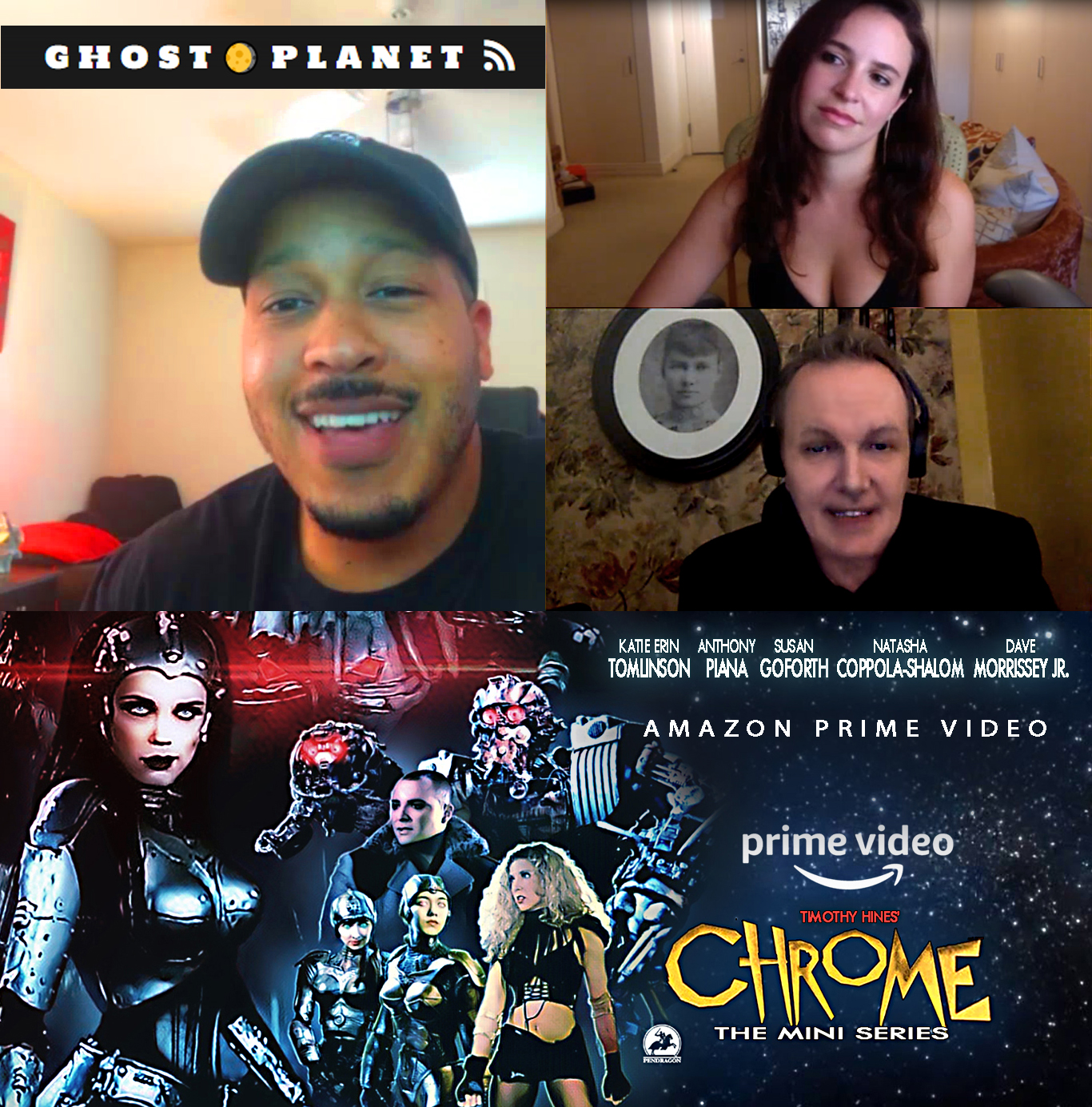 Ghost Planet Studios Podcast New Interview With Makers of Amazon Hit Chrome The Series Ghost Planet Studios Podcast New Interview With Makers of Amazon Hit Chrome The Series
