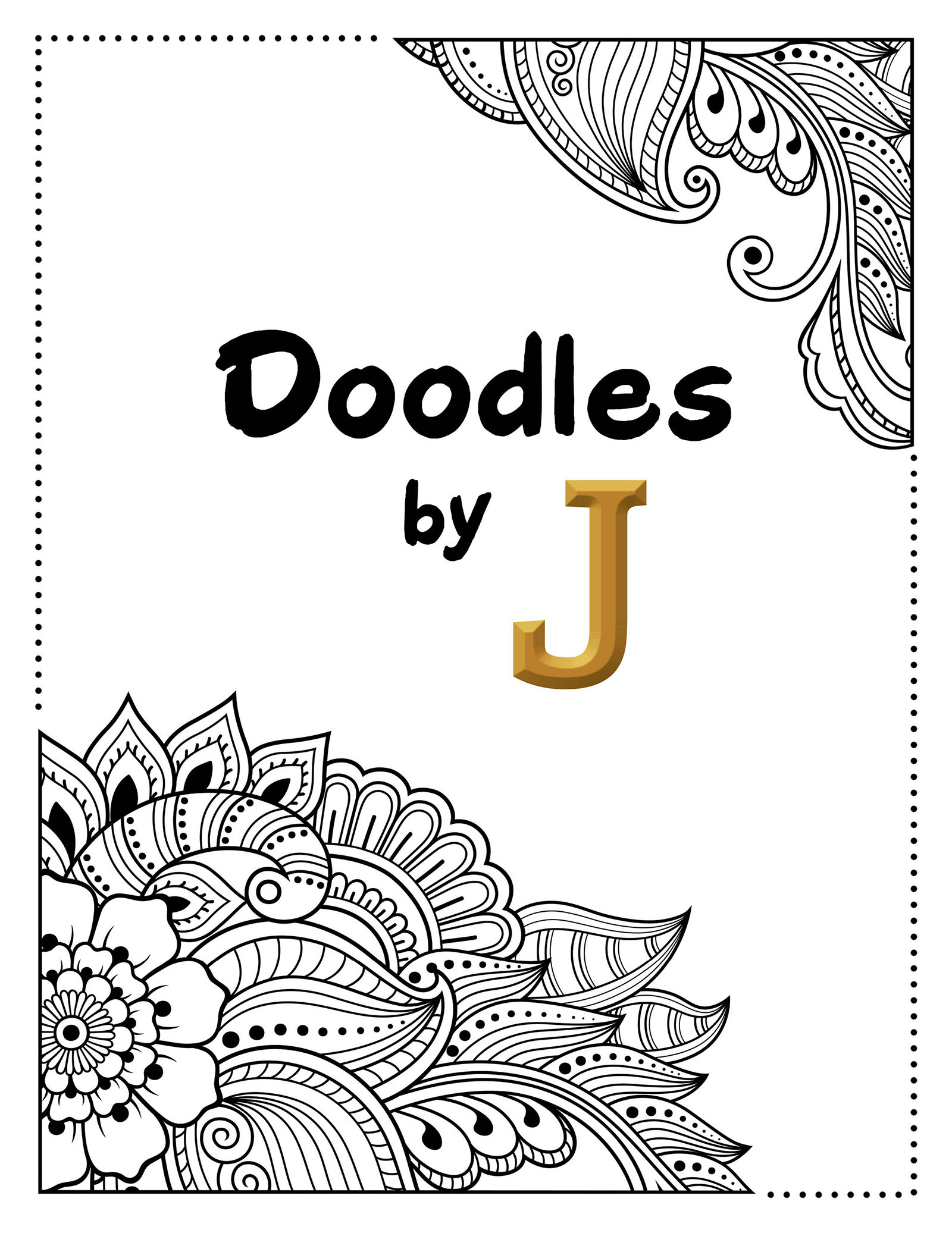 Doodle and color life in eccentric shades with ‘Doodles by J’