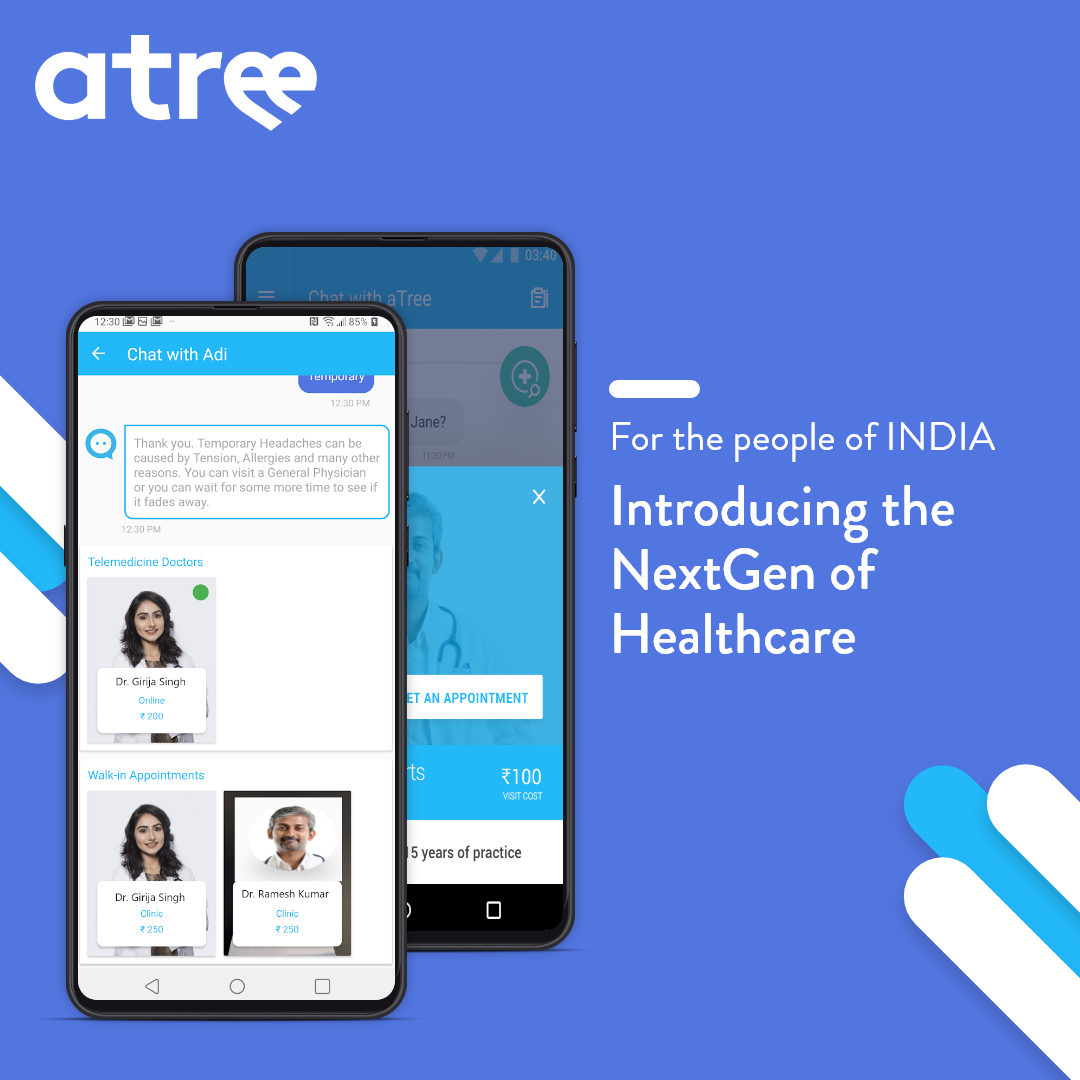 aTreeHealth introduces an AI-driven healthcare app for Doctor Consultation