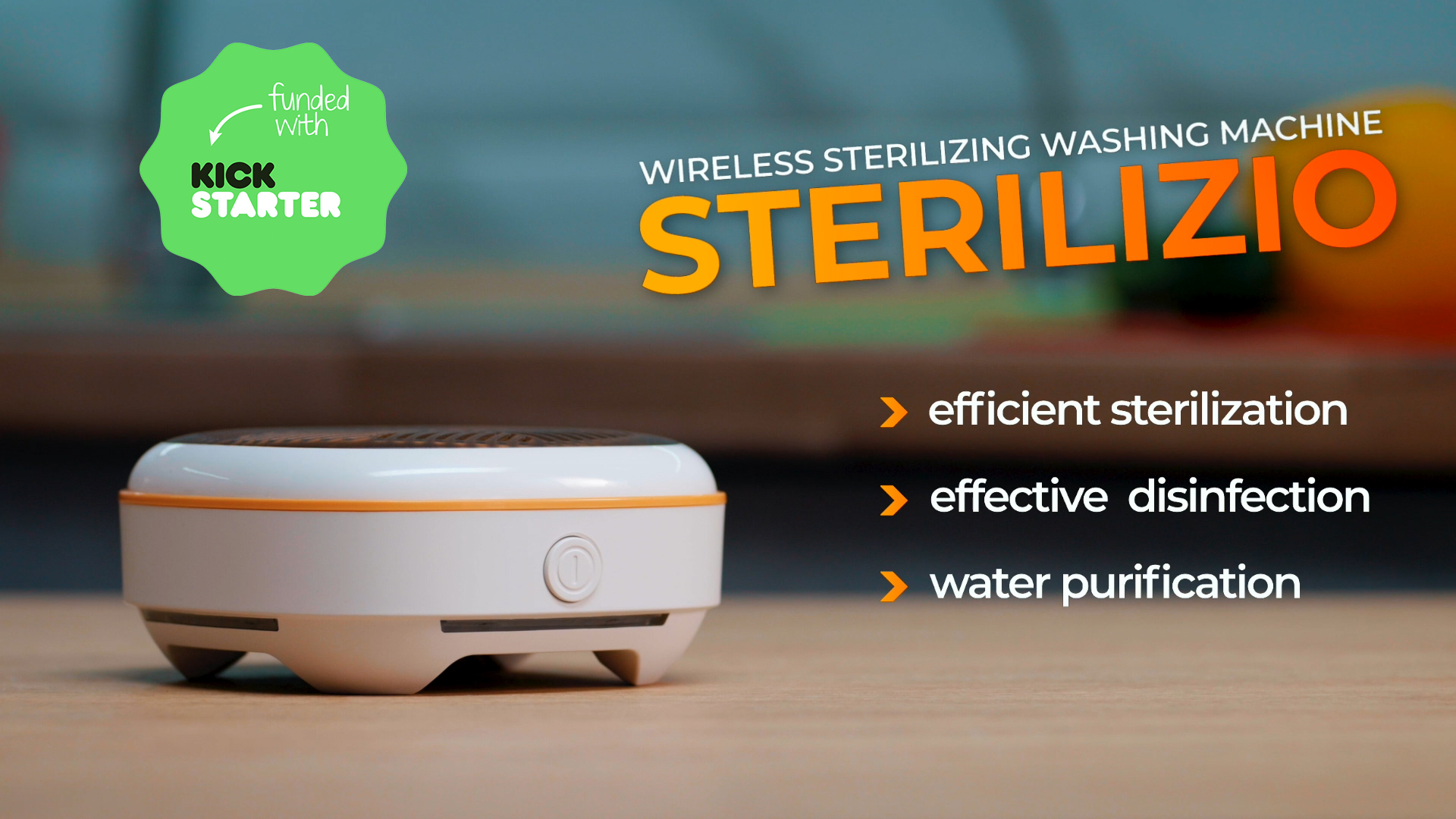 New STERLIZIO Wireless Washing Cube Brings Easy Cleaning and  Freedom from Germs at Home