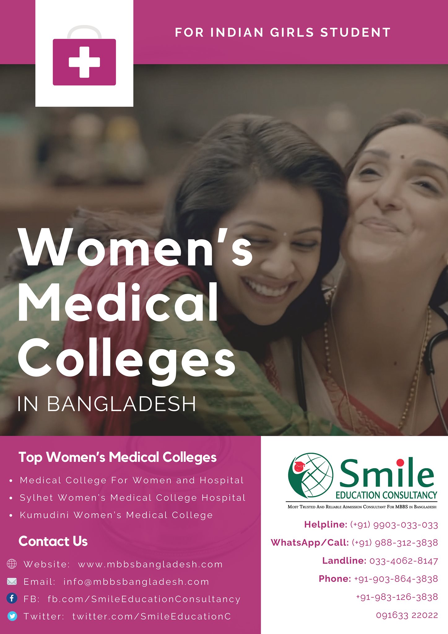 Smile Education Consultancy Becomes the Leading Option for Indians Who Wish to Apply for Medical Colleges in Bangladesh