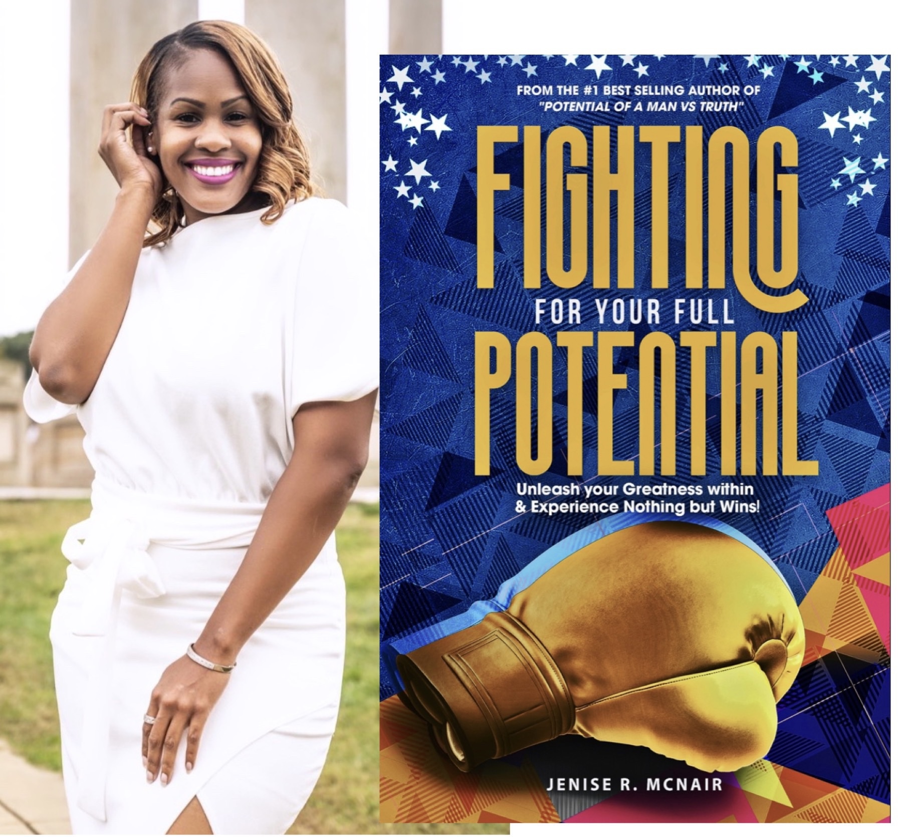 Serial entrepreneur, Jenise McNair, becomes a #1 International Bestselling Author, from her book titled: "Fighting For Your Full Potential"