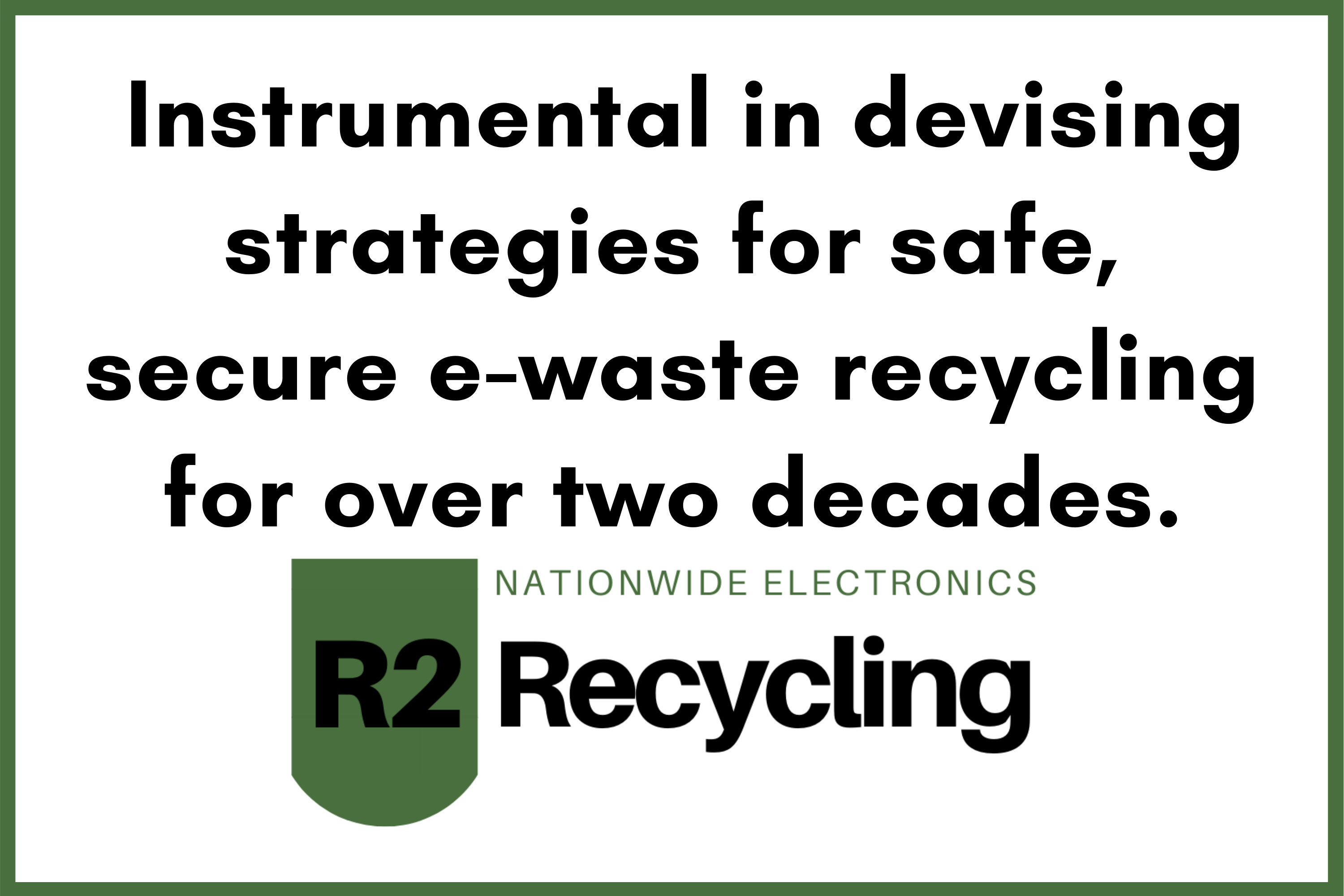 R2 Recycling: Nationwide Computer & Laptop Recycling