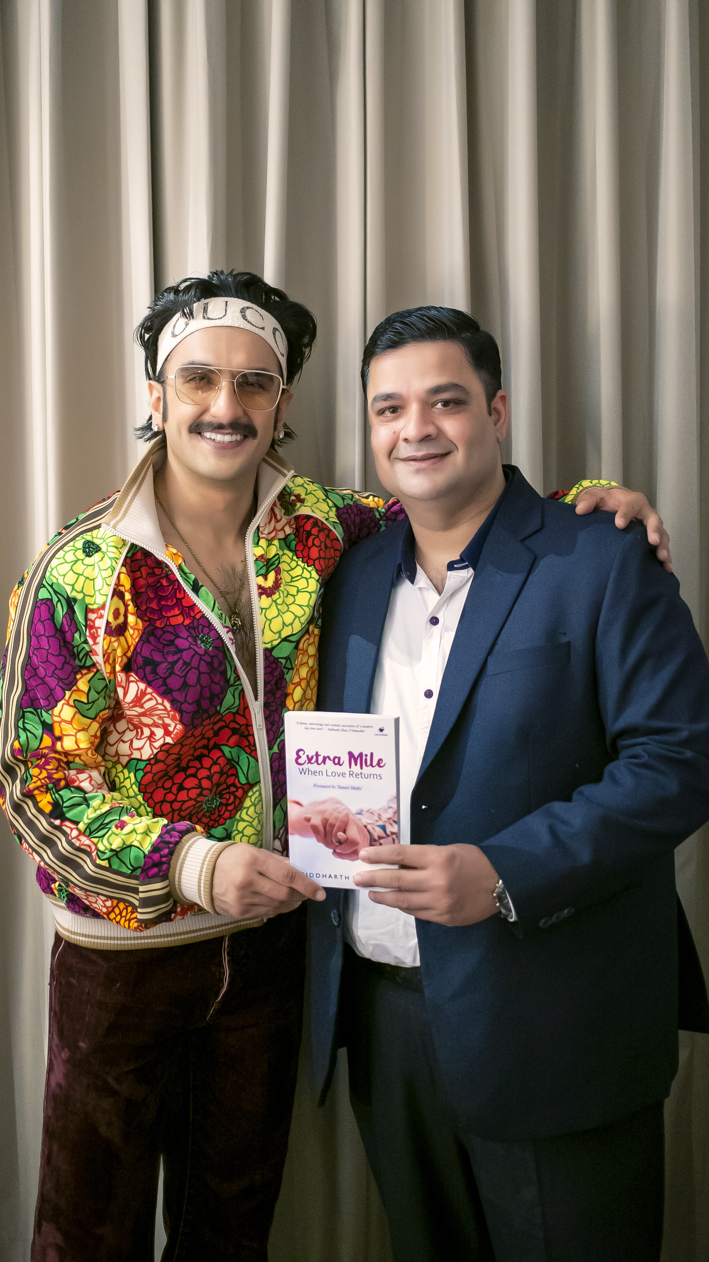 Siddharth Jaiswal, Deputy Commissioner (IRS), Writes a Love Story 'Extra Mile When Love Returns' Launched by Bollywood Actor Ranveer Singh