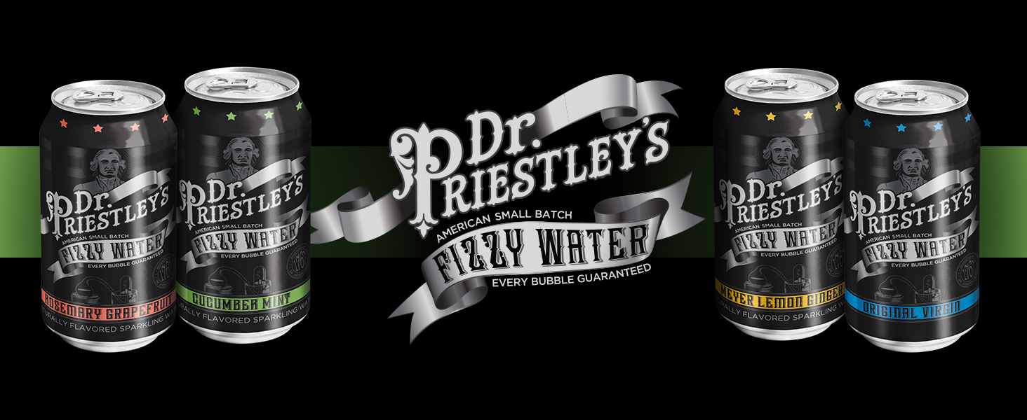 Dr. Priestley's Fizzy Water is now offered Nationwide Through Mr. Checkout's Direct Store Delivery Distributors.