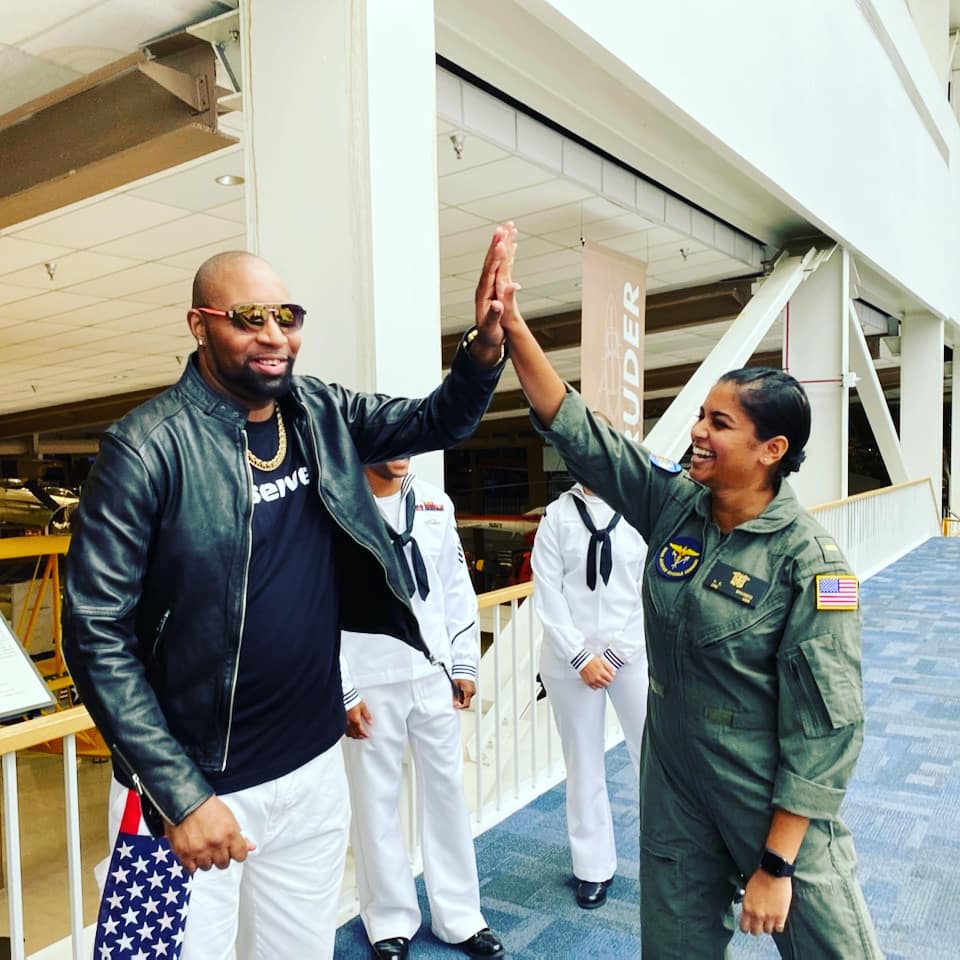 Navy veteran and multi-award winning artist, B. Taylor debuts his new music video "We Are One" at the NFL's Superbowl Pregame Navy veteran and multi-award winning artist, B. Taylor debuts his new music video "We Are One" at the NFL's Superbowl Pregame