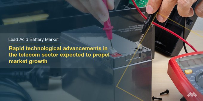 Lead Acid Battery Market to Grow $52.5 billion by 2024 Lead Acid Battery Market to Grow $52.5 billion by 2024
