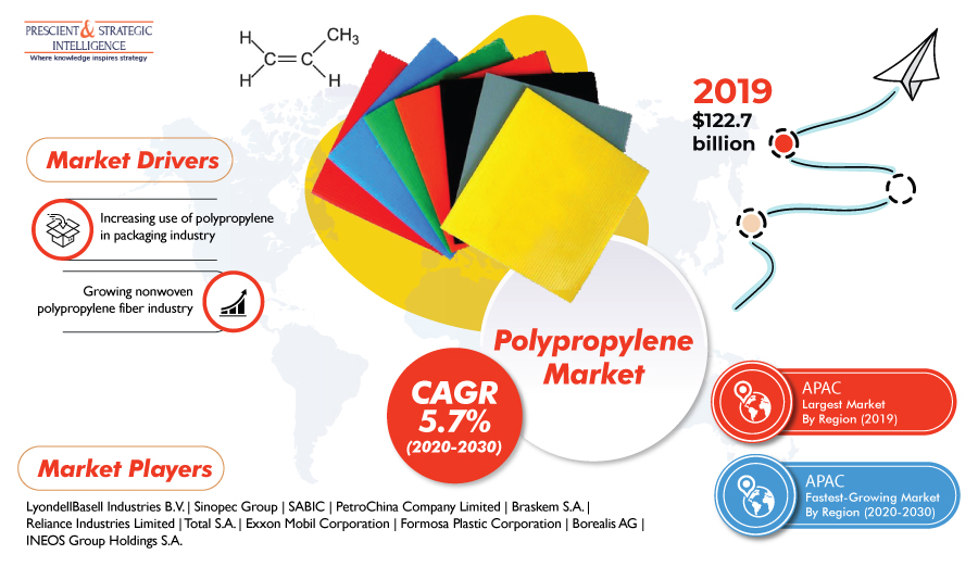 Expanding Packaging Sector to Lead to $226.8 Billion Polypropylene Market Revenue by 2030