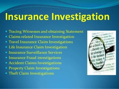 Insurance Claim Investigation Market to see Booming Business Sentiments | Corporate Investigative Services, Lowers & Associates, PJS Investigations
