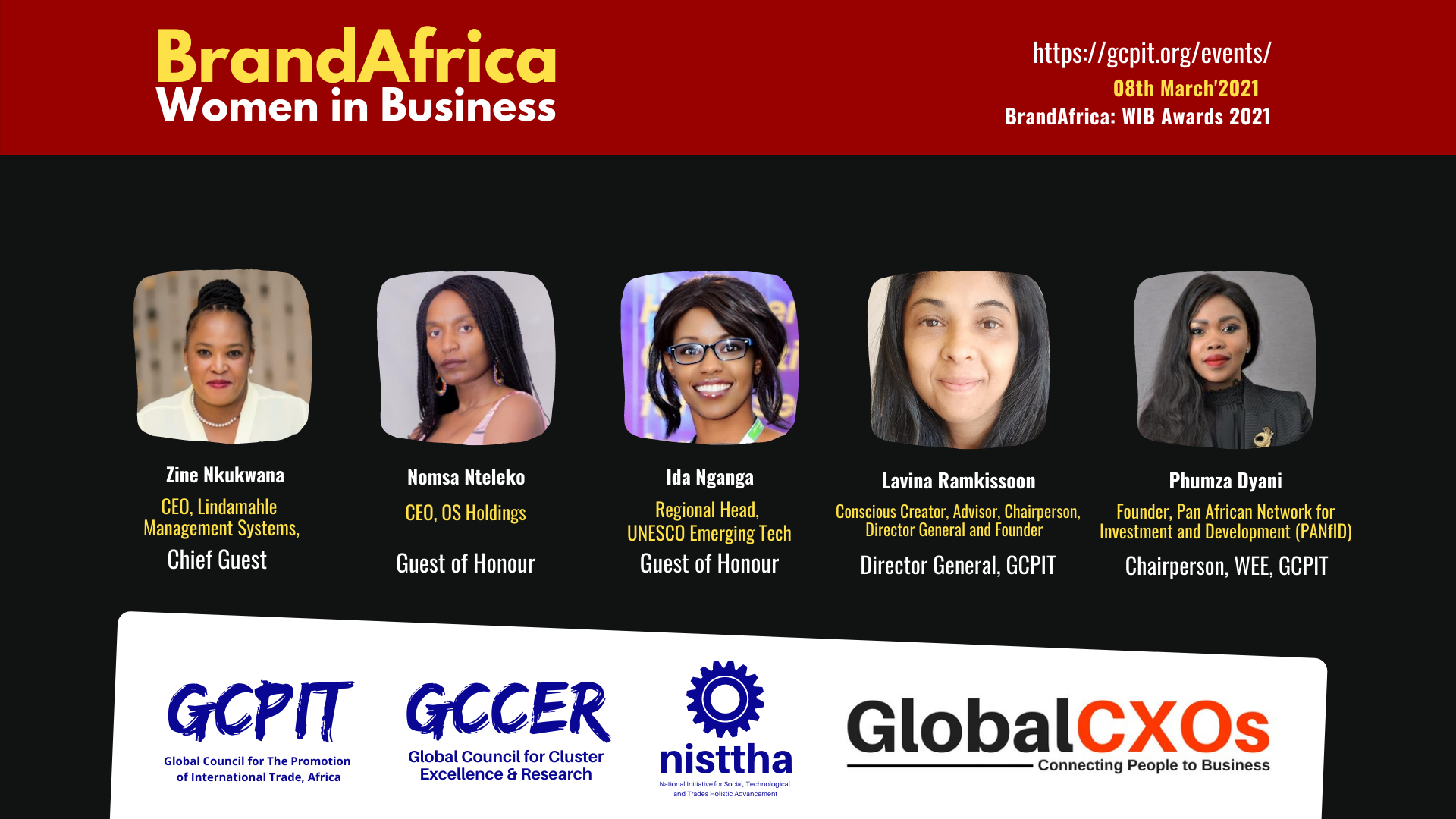 GCPIT South Africa honours twenty women entrepreneurs with BrandAfrica: Women in Business Awards 2021 GCPIT South Africa honours twenty women entrepreneurs with BrandAfrica: Women in Business Awards 2021
