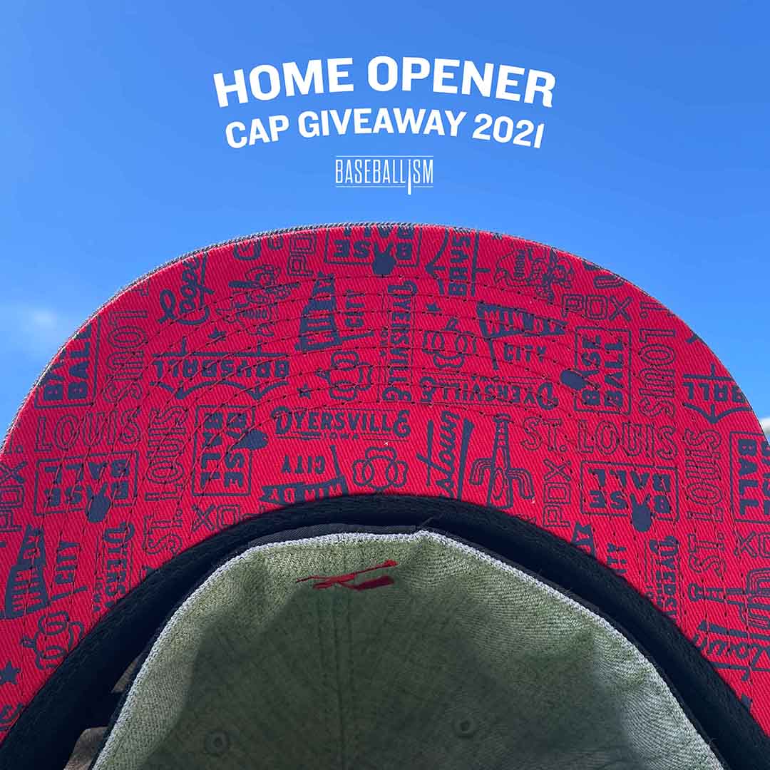 Baseballism Home Opener Baseball Cap Giveaway Events 2021