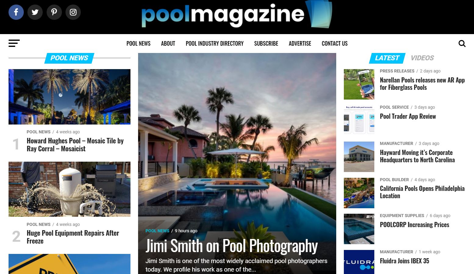 Pool Industry Veteran Launches New Magazine