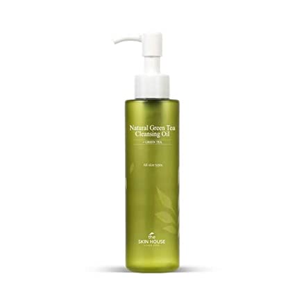 The Skin House Natural Green Tea Cleansing Oil for Skin Rejuvenation Available on Amazon