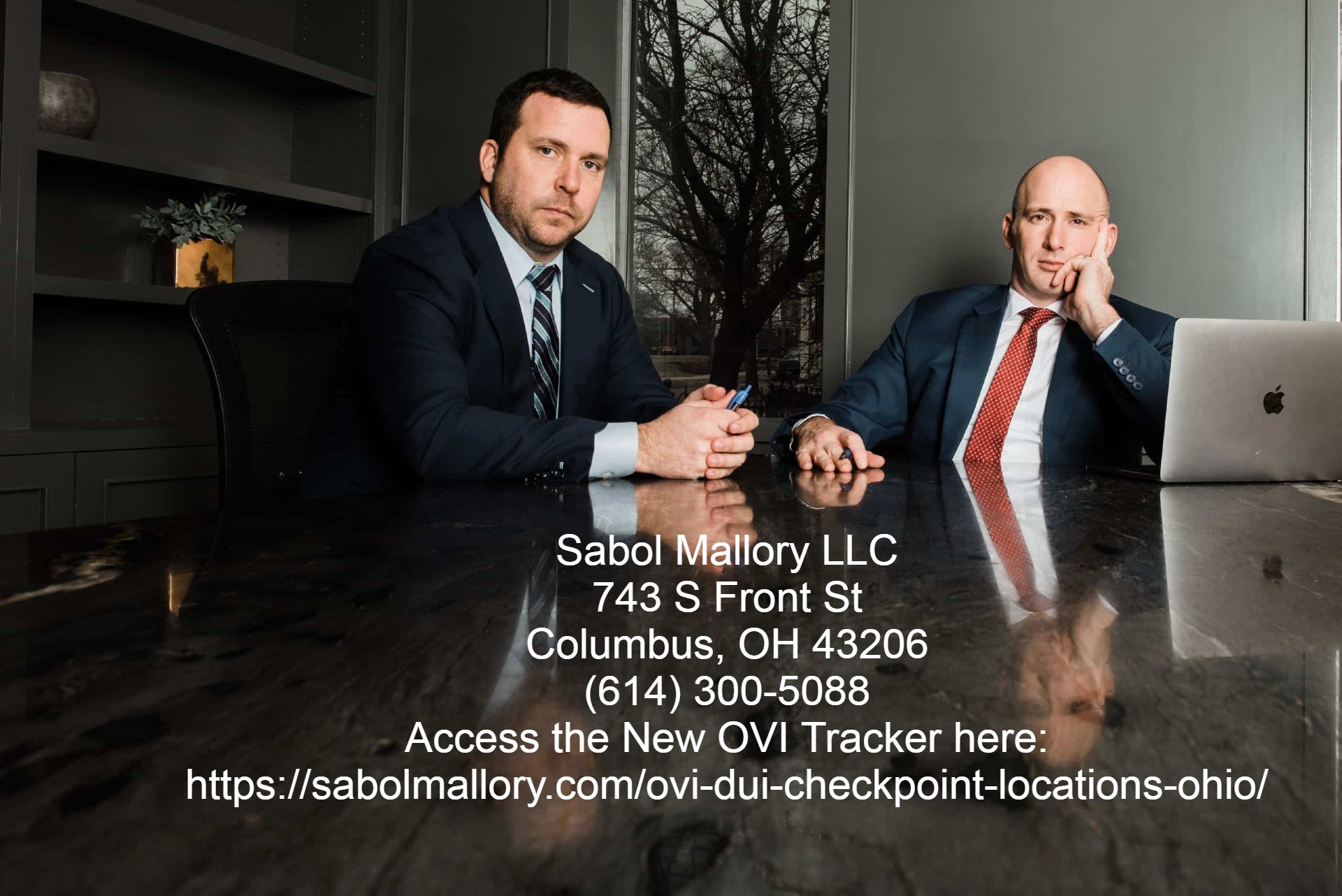 Columbus DUI Lawyers Sabol Mallory LLC Launch OVI Checkpoint Location Tracker