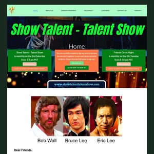 Grand Masters Bob Wall And Eric Lee To Appear On Show Talent - Talent Show, Invites People To Sign Up To Watch