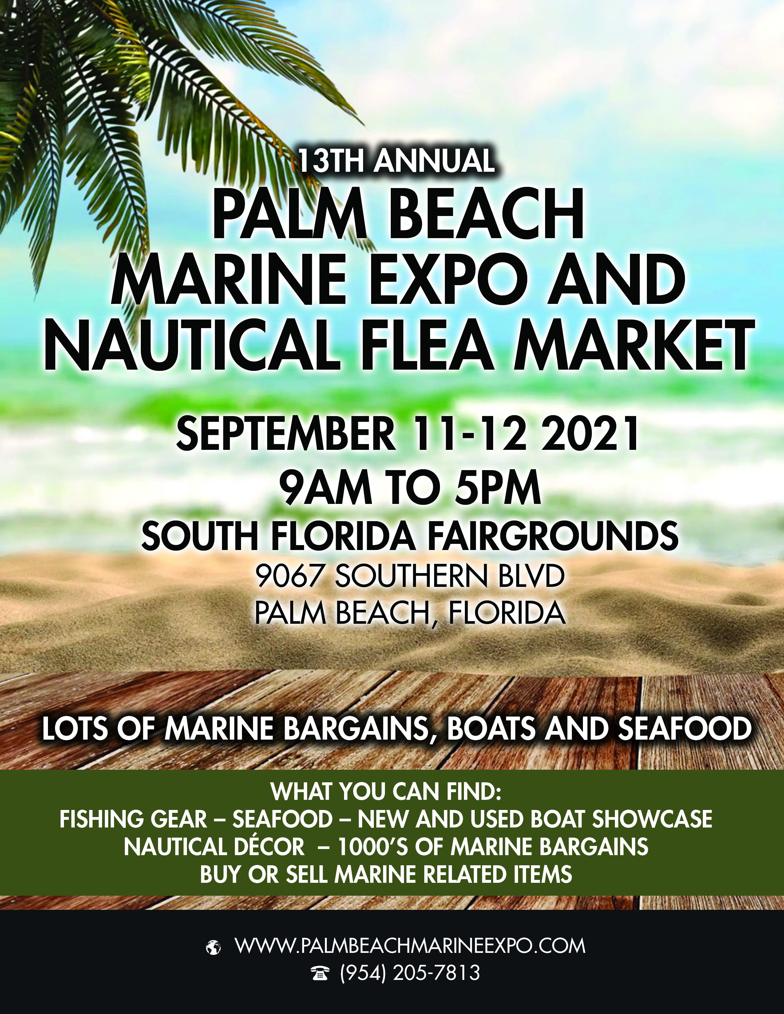 13th Annual Palm Beach Marine Expo and Nautical Flea Market Beckons 13th Annual Palm Beach Marine Expo and Nautical Flea Market Beckons