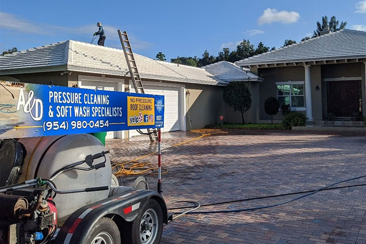 A & D Pressure Cleaning Adds Roof Repairing to its Professional Service Line-Up A & D Pressure Cleaning Adds Roof Repairing to its Professional Service Line-Up